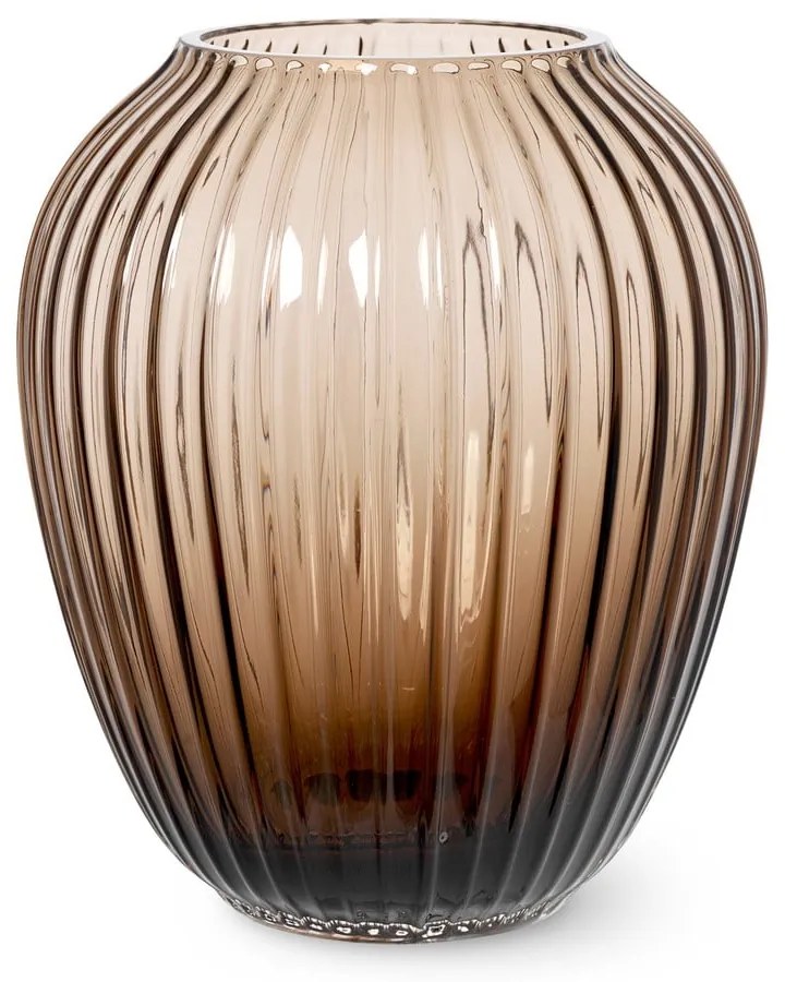 Vaso in vetro marrone fatto a mano Hammershøi - Kähler Design