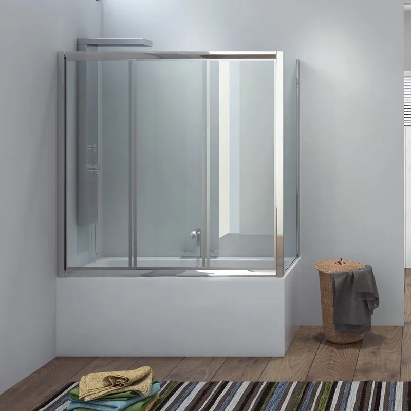 Box doccia per vasca 170x80cm P2000S - KAMALU