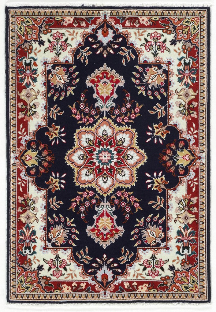 Tabriz Tappeto 60x90 (Iran) Annodato A Mano