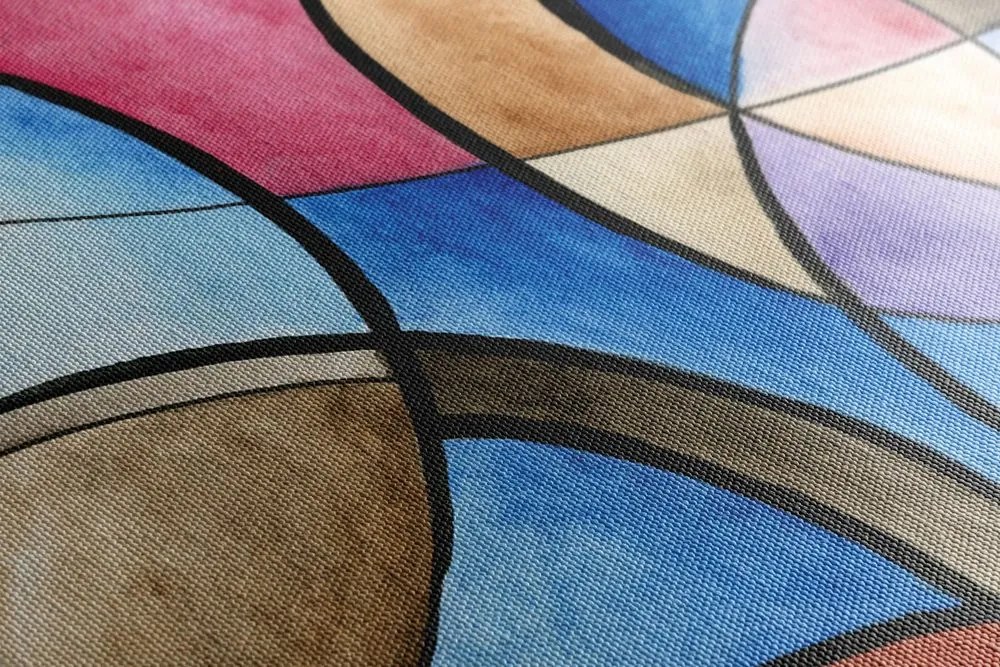 Quadro su tela – Disegno astratto di forme