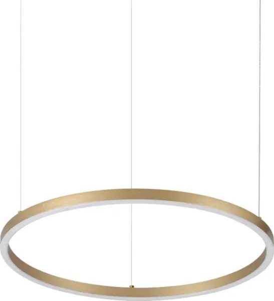 Ideal Lux - Lampadario LED a sospensione su cavo ORACLE SLIM LED/29W/230V CRI 90 Ø 50 cm finitura dorata