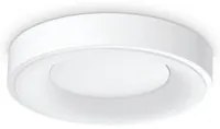 Plafoniera Contemporanea Planet Metallo Bianco Led Integrato 17W 3000K Ip20