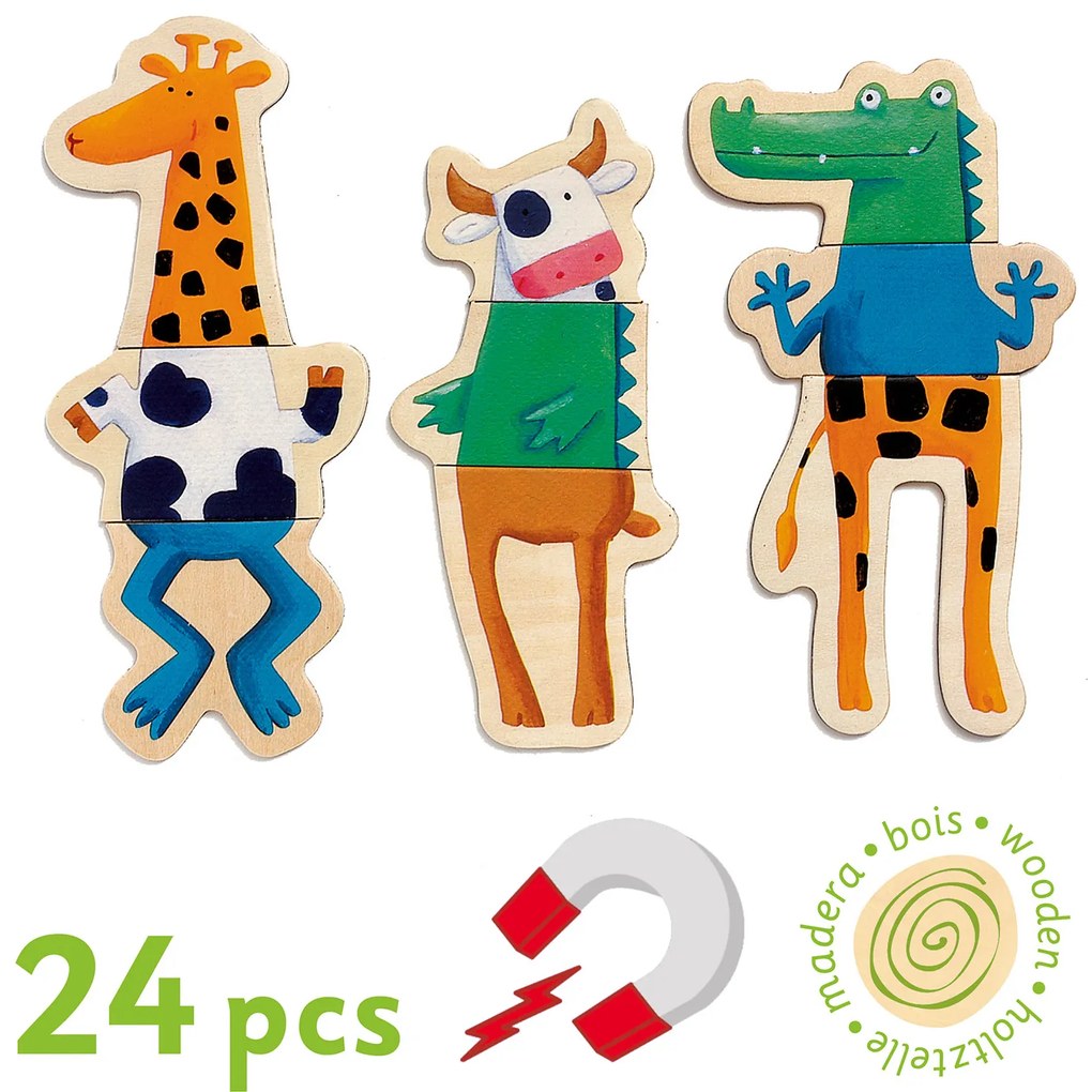 Animali magnetici in tre pezzi