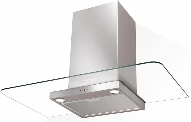 Cappa a parete Artica X/V A90 FLAMINIA argento L 90 cm