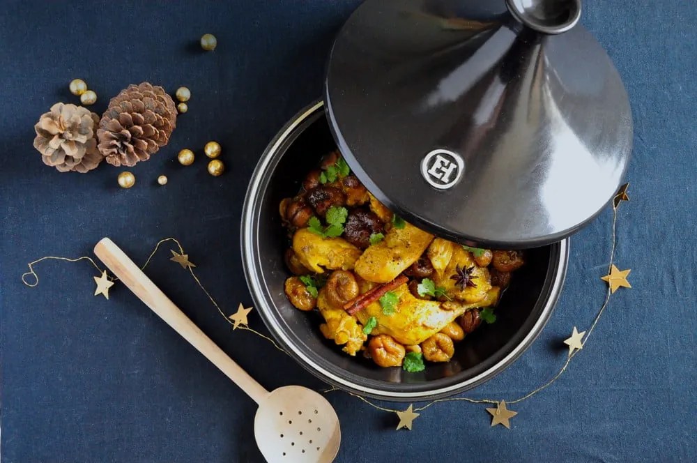 Tajine nero , ⌀ 32 cm Flame - Emile Henry