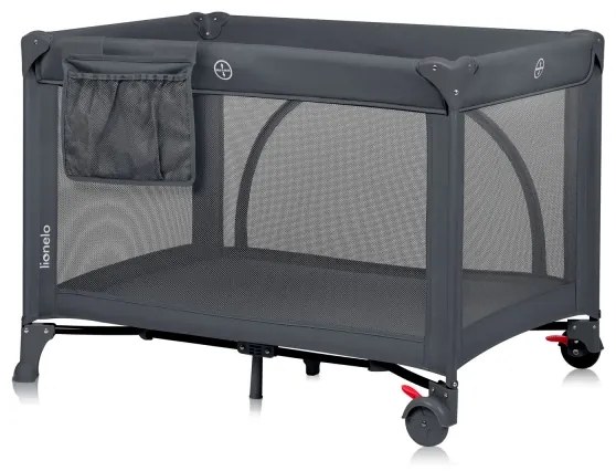 Lionelo - Lettino da viaggio LAURA Grigio Cemento