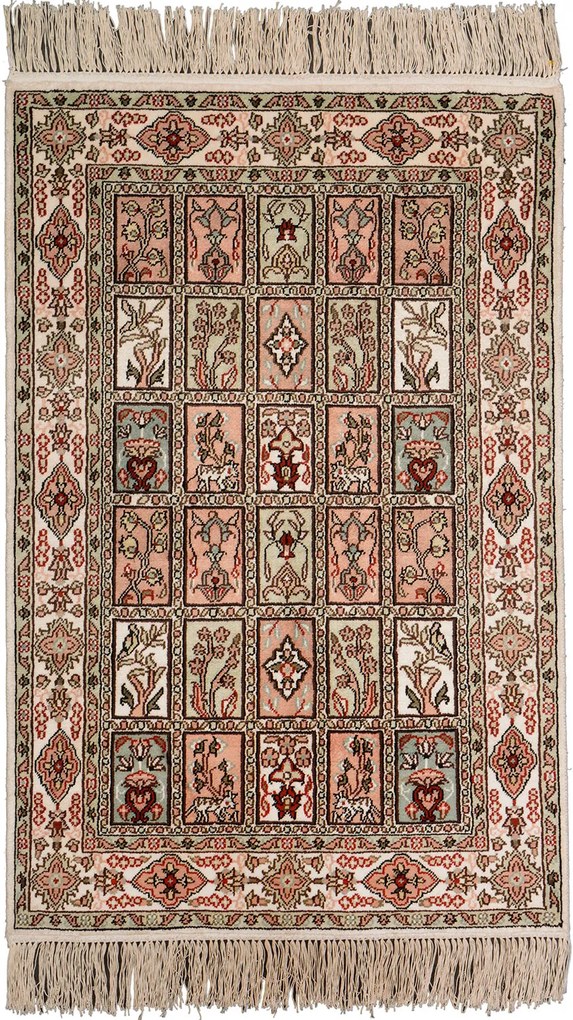 Hereke Tappeto orientale 60 x 90 Beige (Cina) Annodato A Mano