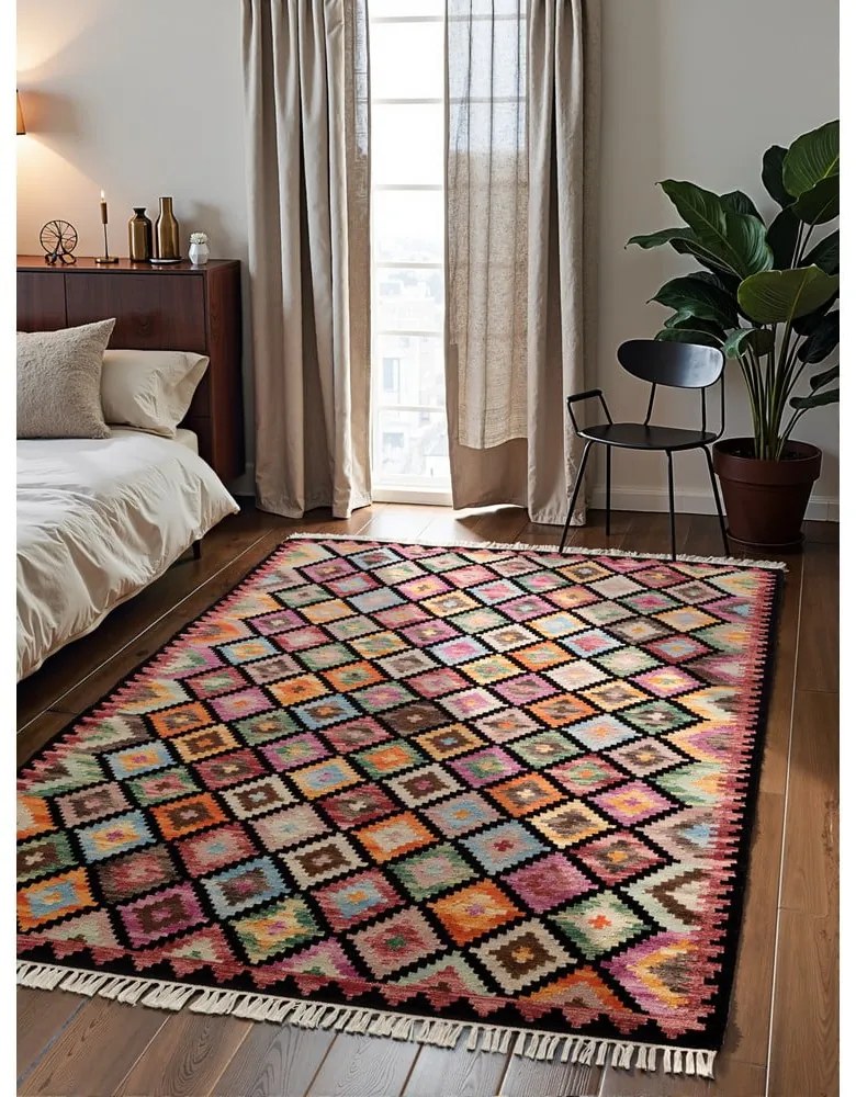 Tappeto in lana reversibile/tessuto a mano 120x170 cm Kamal Zara – Nouristan