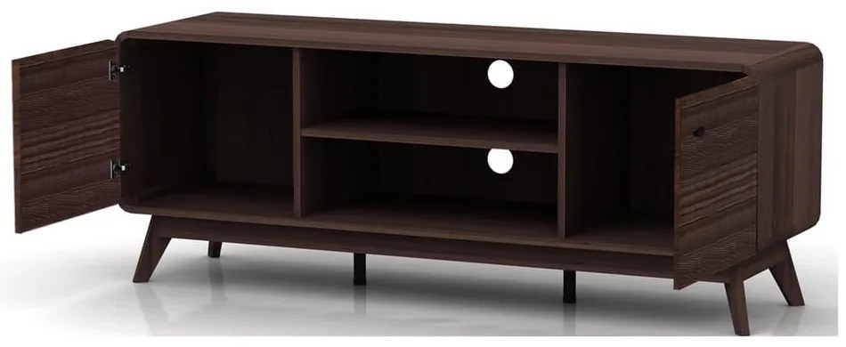 Mobile TV marrone effetto noce 140x53 cm Cassie - Støraa