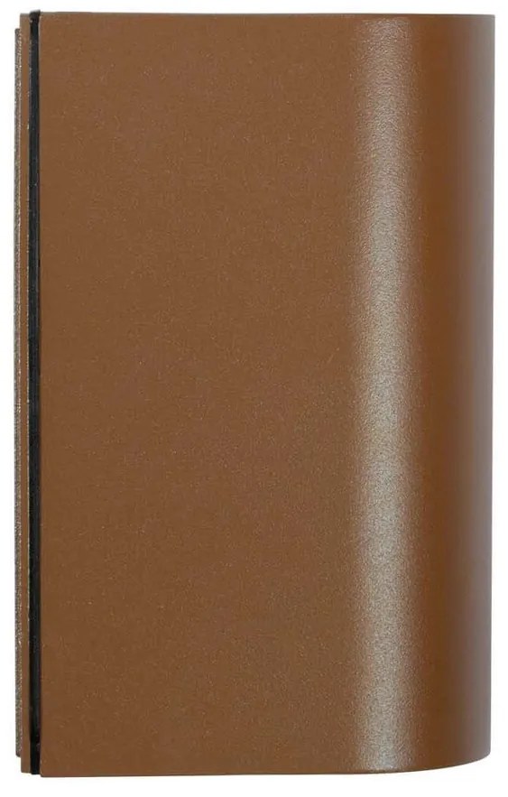 Applique da Esterno Bidirezione IP65 GU10 Stondata Corten - Mattone