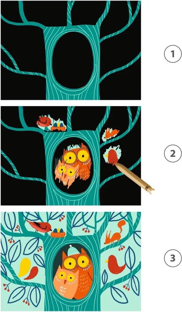 Carte da grattare - A tema animali