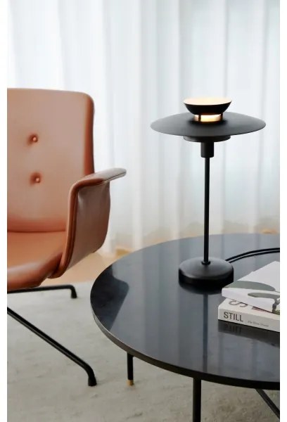 Nordlux - Lampada da tavolo CARMEN 1xE14/25W/230V nero