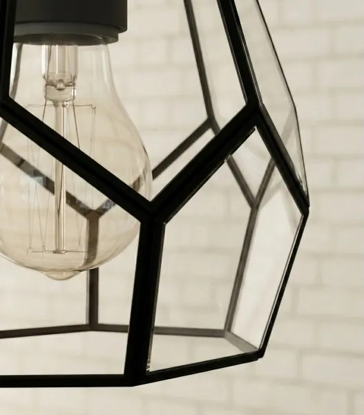 Eglo 43643 - Lampadario su corda MARDYKE 1xE27/40W/230V