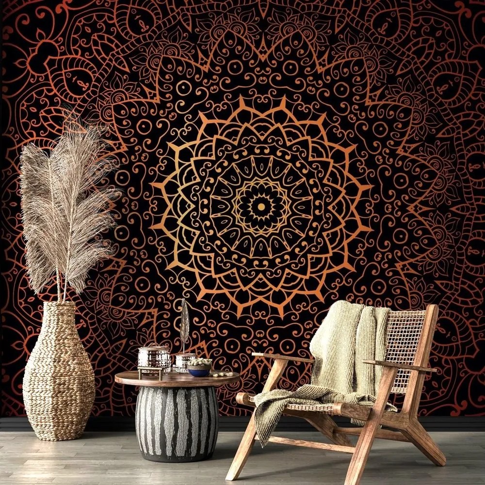 Carta da parati – Mandala vintage in stile indiano