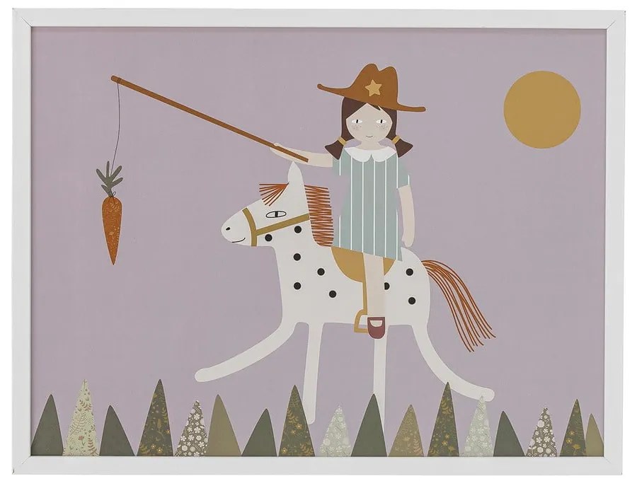 Quadro per bambini 32x42 cm Rosa - Bloomingville Mini