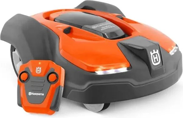 Automower giocattolo tagliaerba Husqvarna radiocomandato con fari a led