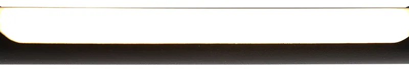 Lampada da tavolo di design nera con LED e dimmer touch - Palka