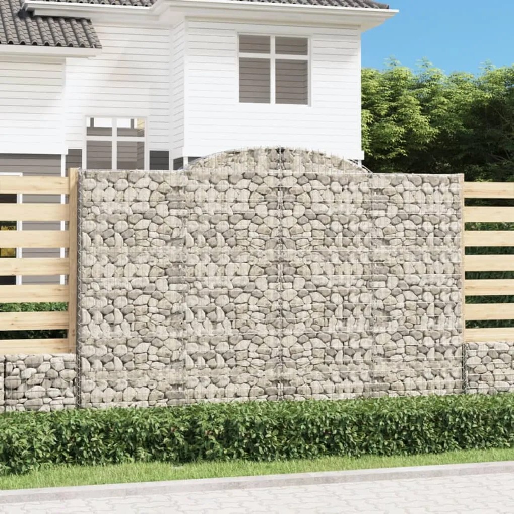 Cesti Gabbioni Ad Arco 3 Pz 300x50x200/220 Cm Ferro Zincato /