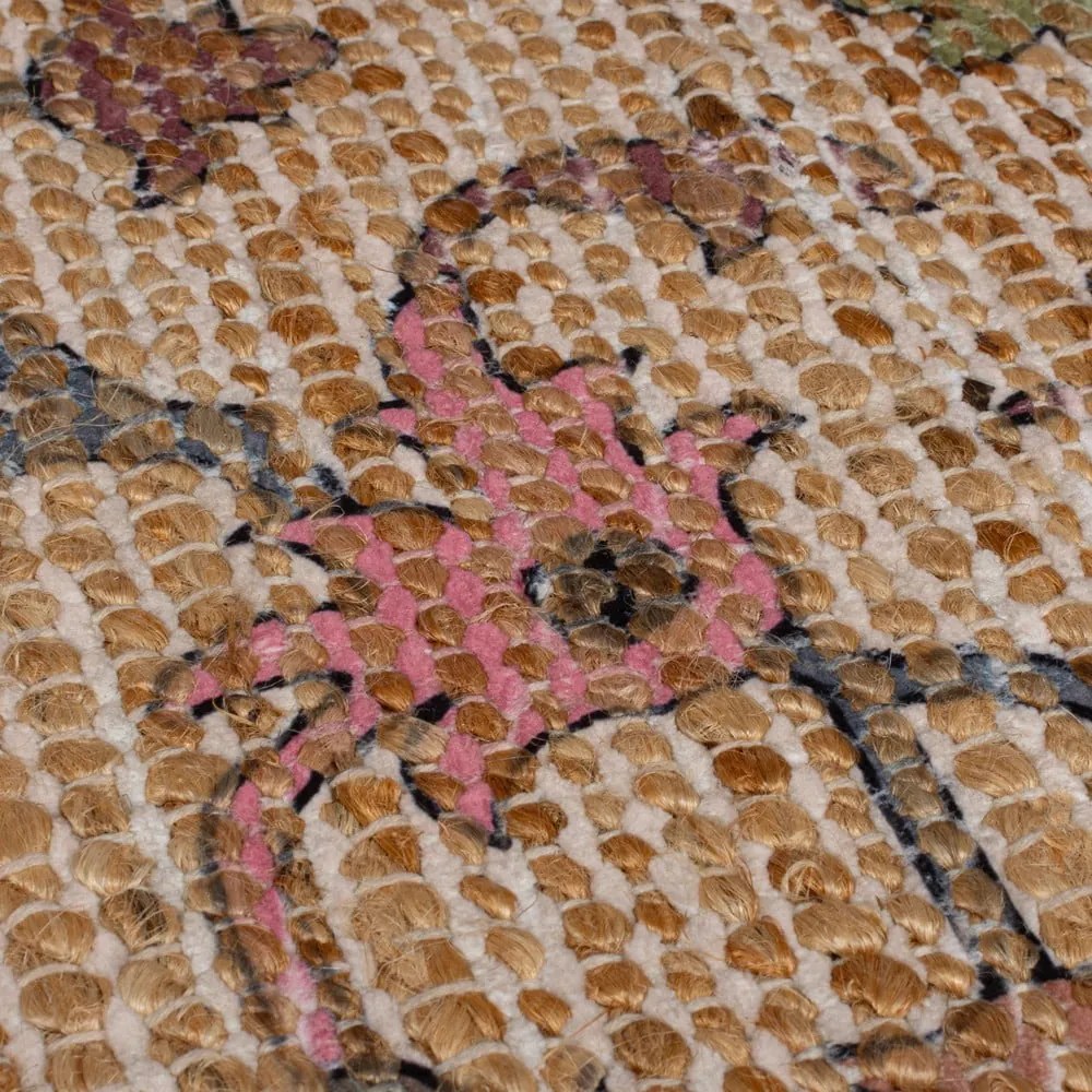 Tappeto di colore naturale in misto iuta tessuto a mano 160x230 cm Celine Jute Global – Flair Rugs