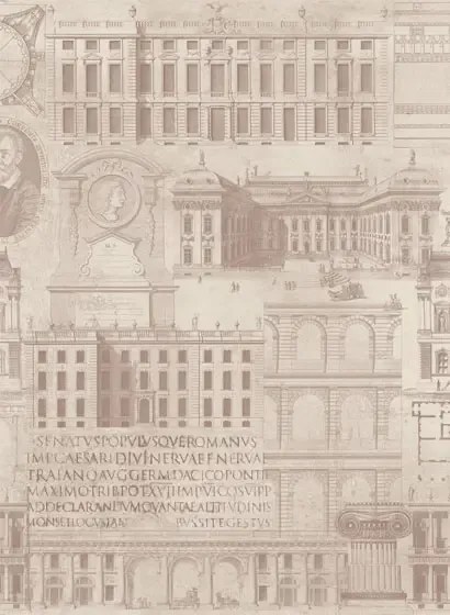 Mindthegap Carta da parati Vitruvius - WP20028