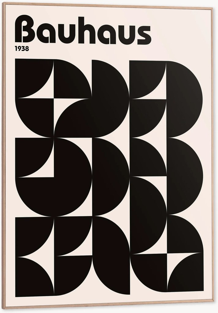 Stampa digitale incorniciata Bauhaus