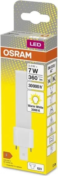 Lampadina LED G23/3,5W/230V 3000K - Osram