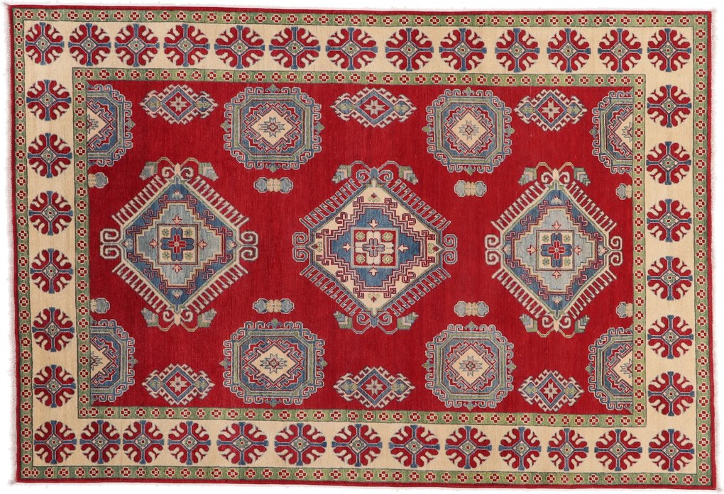 Kazak Tappeto 290x200 (Pakistan) Annodato A Mano