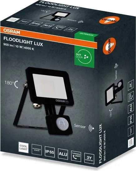 Osram - Proiettore LED con sensore FLOODLIGHT LED/10W/230V 4000K IP65