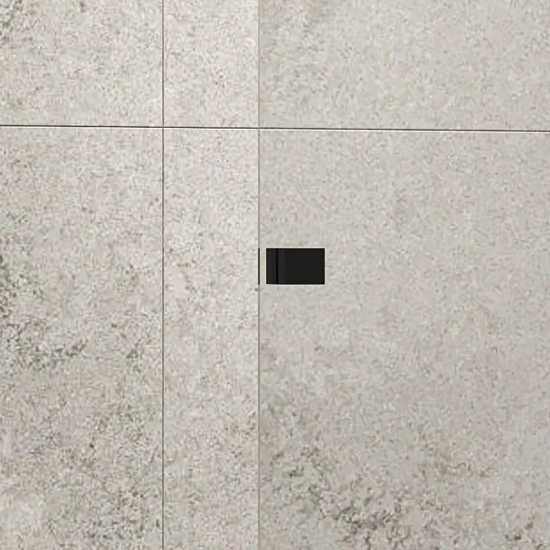 Kamalu - Box doccia walk in scorrevole 120 cm finitura nera | KNM4000W-N