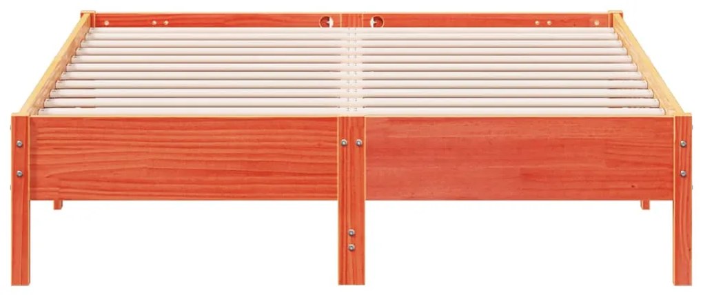 Giroletto marrone cera 120x200 cm in legno massello di pino