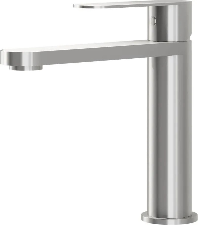 Miscelatore per lavabo TARNBY 17,3 cm, in acciaio inossidabile spazzolato