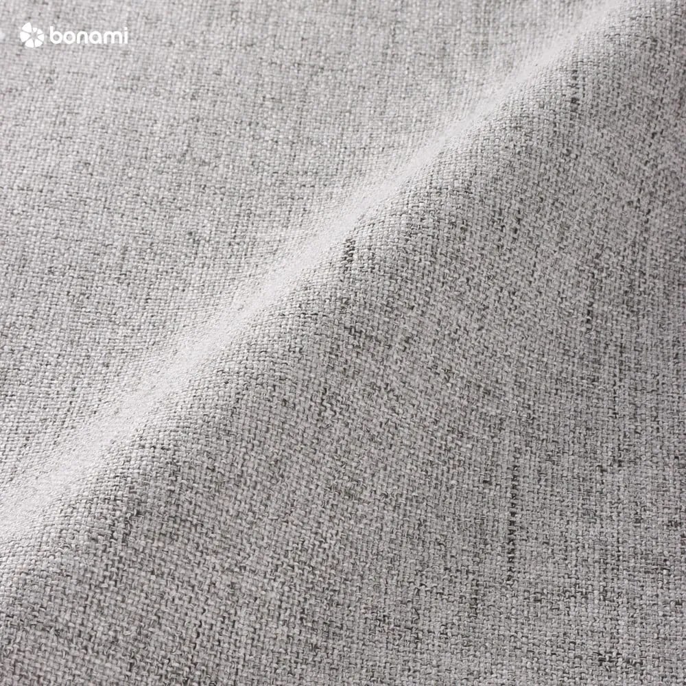 Divano letto a U grigio chiaro, angolo sinistro Charming Charlie - Miuform