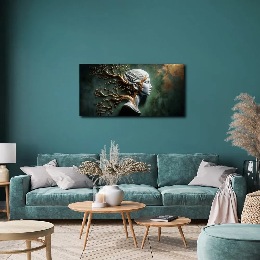 Quadro su tela – Armonia naturale in forma femminile