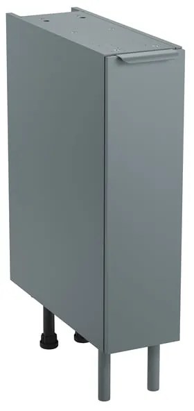 Base Eleki B20 estraibile grigio celadon L 20 x H 87.1 x P 58 cm