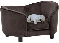 Divano per Cani Marrone 69x49x40 cm in Peluche cod mxl 53777