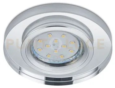 Pirin faretto da incasso cristallo tondo effetto specchio d. 9cm at...