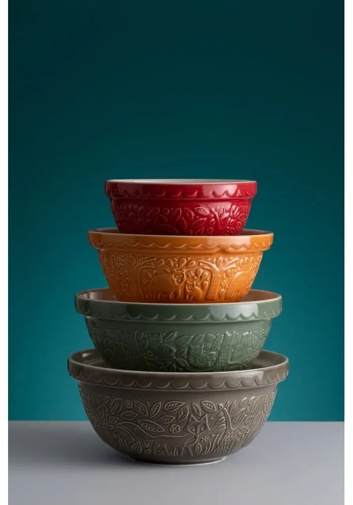 Ciotola verde in gres ø 26 cm In the Forest – Mason Cash