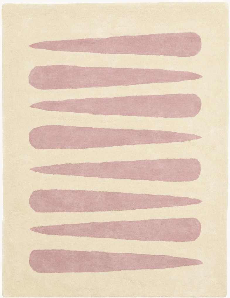 Tappeto per bambini fatto a mano Mikado Pink, varie misure