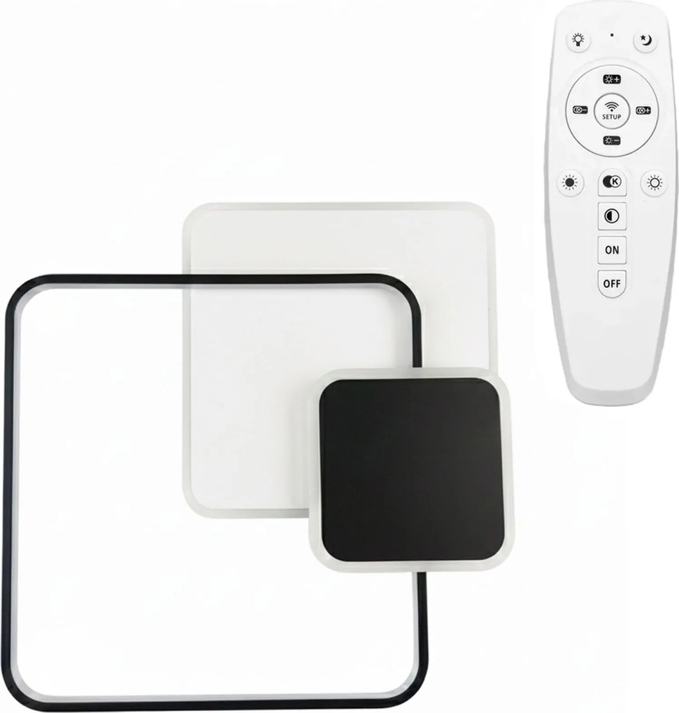 Lampada da soffitto APP1712-C BLACK  LED