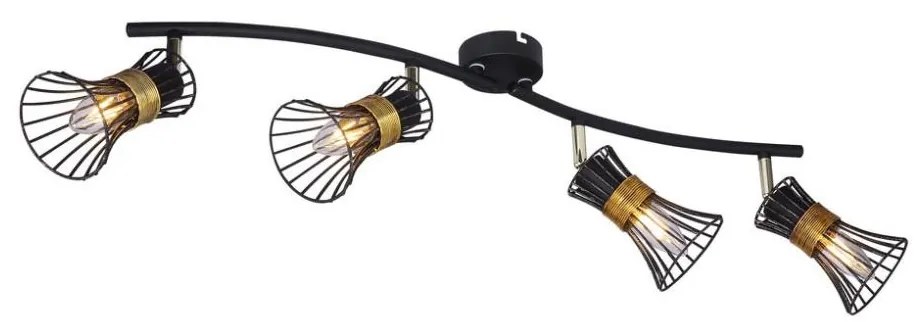 Globo 54814-4 - Luce Spot PURRA 4xE14/40W/230V