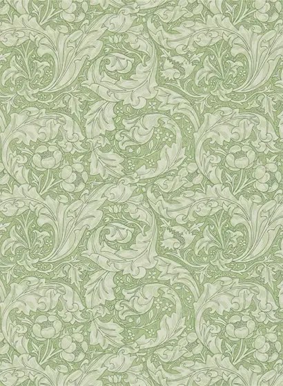 Morris & Co Carta da parati Bachelors Button - Thyme