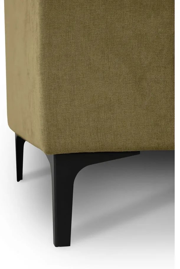 Divano angolare verde (con penisola a destra) Copenhagen – Scandic