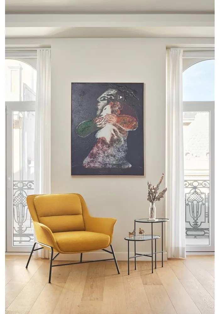 Poltrona gialla Sadira - Teulat