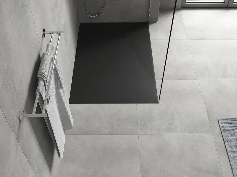 Mexen Hugo piatto doccia rettangolare SMC 100 x 70 cm, nero - 42707010