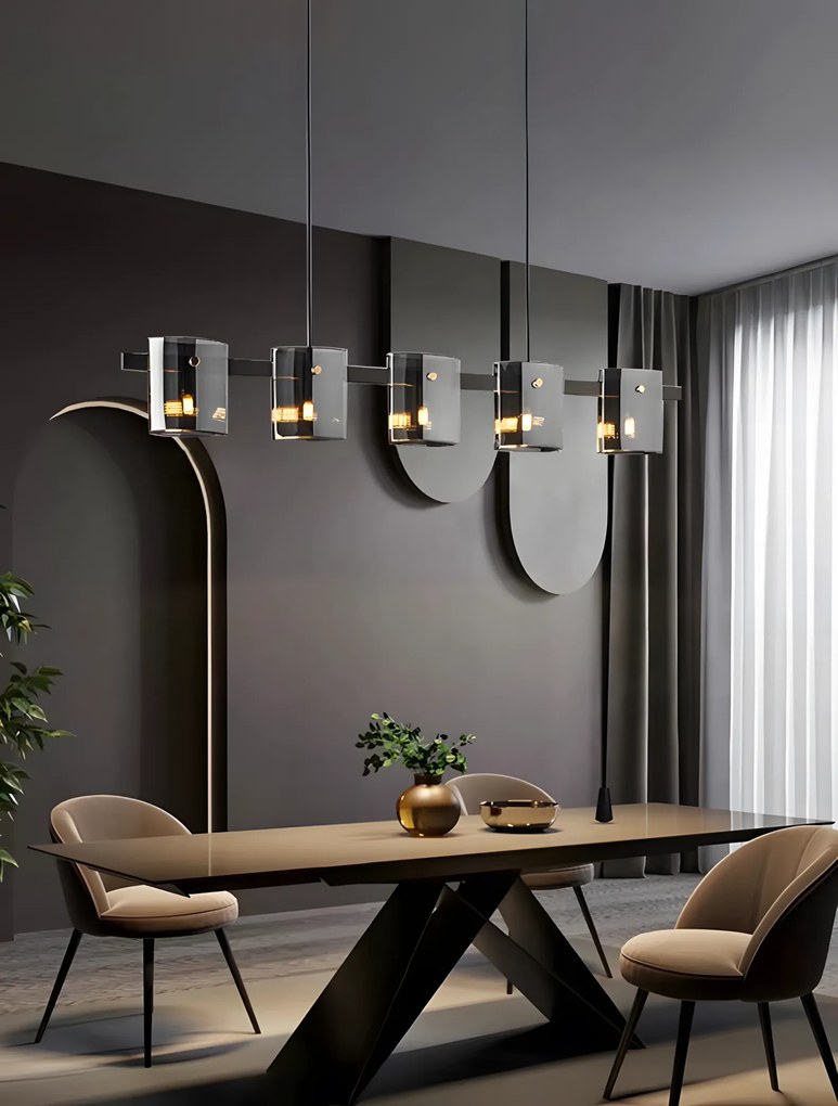 Lampada da soffitto APP1706-5CP GREY G9