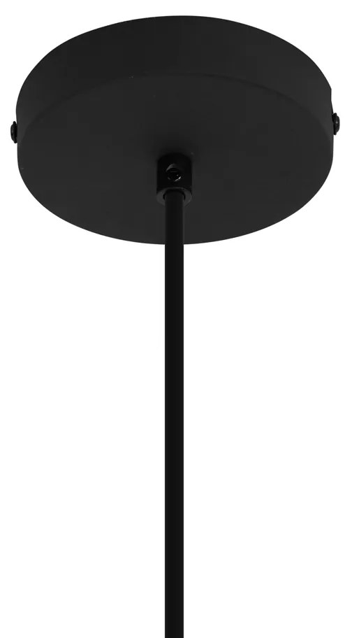 Lampada a sospensione da esterno nera IP44 - Cava