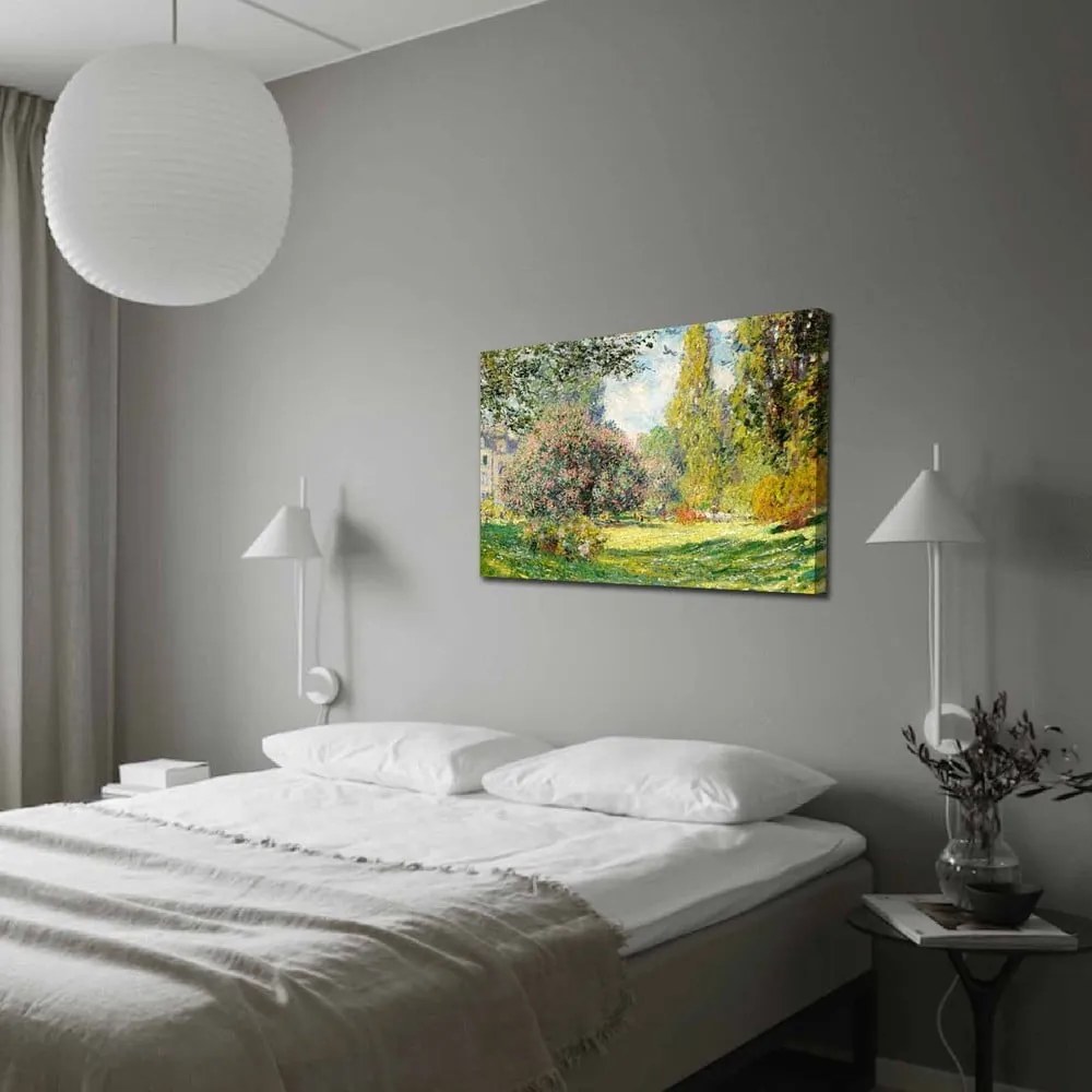 Riproduzione murale su tela, 100 x 70 cm Claude Monet - Wallity