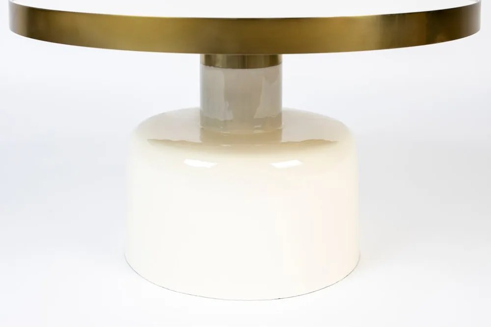 Tavolino rotondo in metallo ø 60 cm Glam – Zuiver