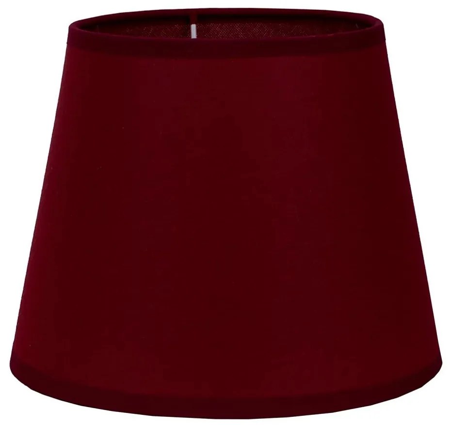 Duolla - Paralume per lampada da terra CLASSIC L E27 diametro 38 cm bordeaux