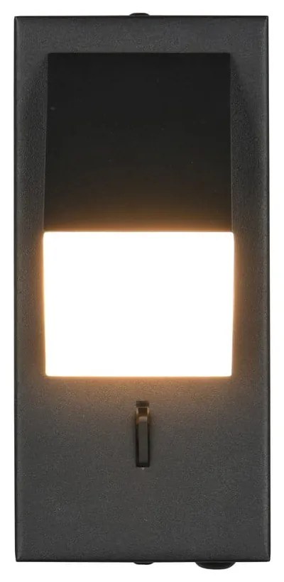 Applique nero opaco a LED Raglan - Trio